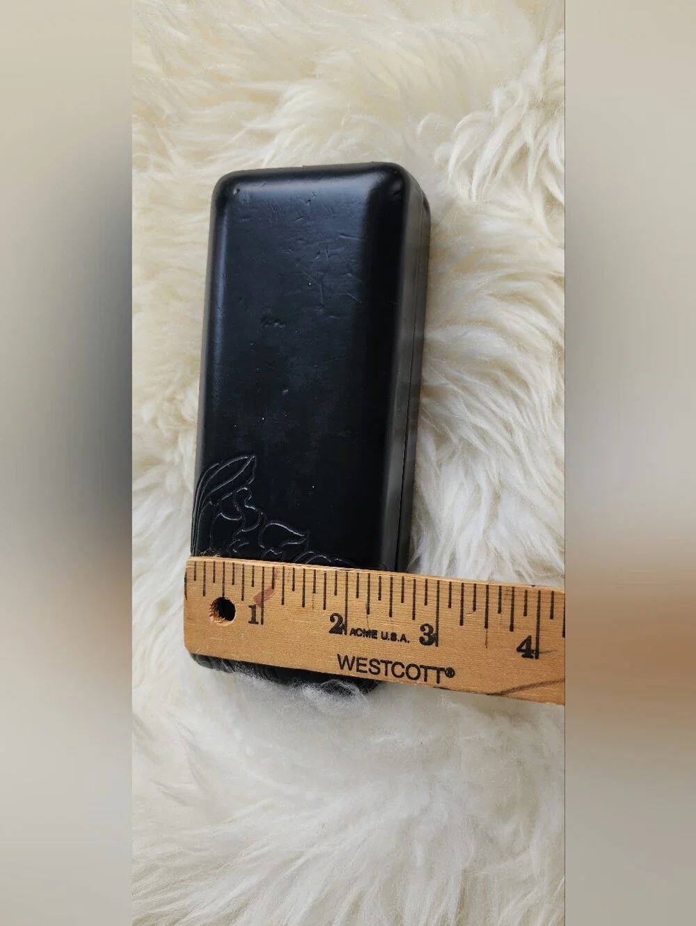 Versace Black Embossed Hard Case for Eyewear